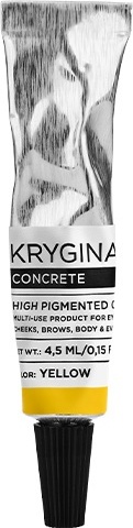 Krygina Cosmetics пигмент кремовые Concrete Yellow