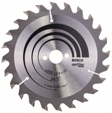 Bosch Optiline Wood 2608640596 160x20