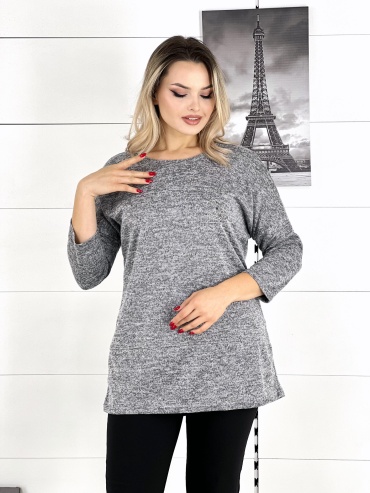 Кофта A&A style серый