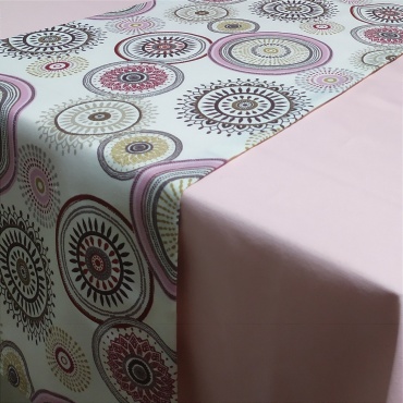 Дорожка на стол With love A.B. 150x45 см, полиэстер, хлопок, 1 шт