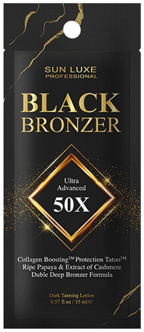 Sun Luxe Professional крем для солярия Black Bronzer 15 мл