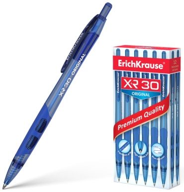 Ручка шариковая Erich Krause XR-30 Original 17721 1 шт, 0.7 мм, цвет чернил синий
