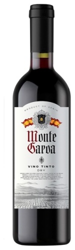 Вино Monte Garoa Vino Tinto Dry сухое красное 11% 0.75 л