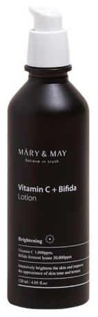 MARY&MAY лосьон Vitamine C + Bifida 120 мл