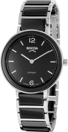 Кварцевые Boccia Titanium 3311-02C титан