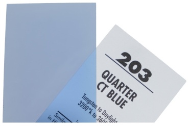 Rosco E203 Quarter CT Blue