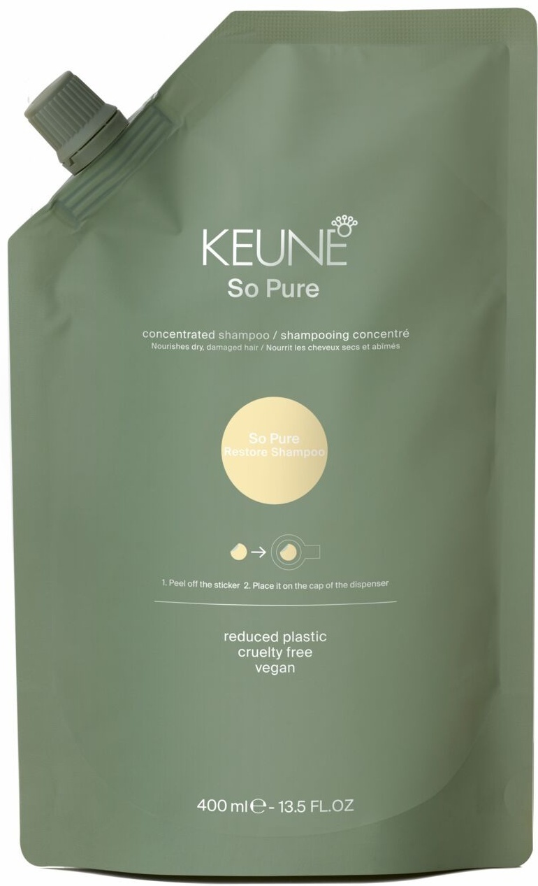 Keune So Pure Restore шампунь 400 мл
