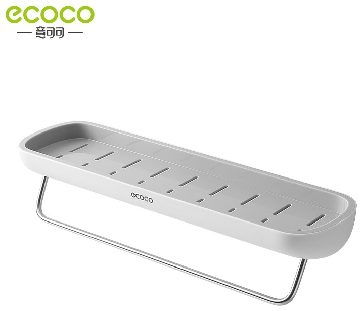 ECOCO полка E1923 1 шт, нержавеющая сталь, пластик