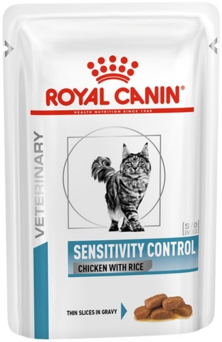 Royal Canin кусочки в соусе курица, рис 85 г 12 шт