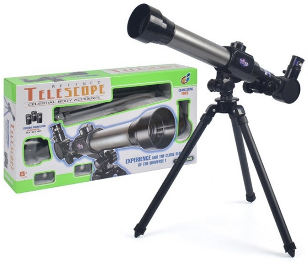 Купить Телескоп детский Refined telescope, металл, черный в кредит в ...