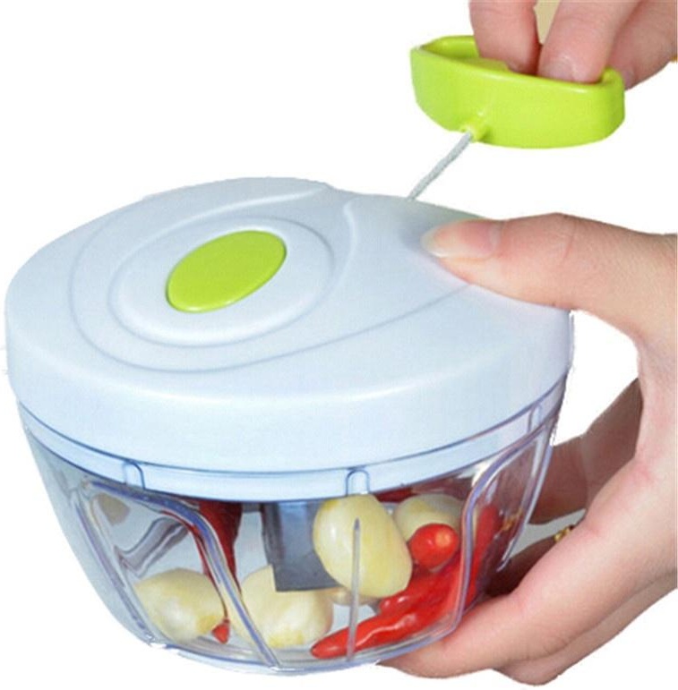 Аппарат для нарезки Mini hand blender 001, пластик, нерж.сталь