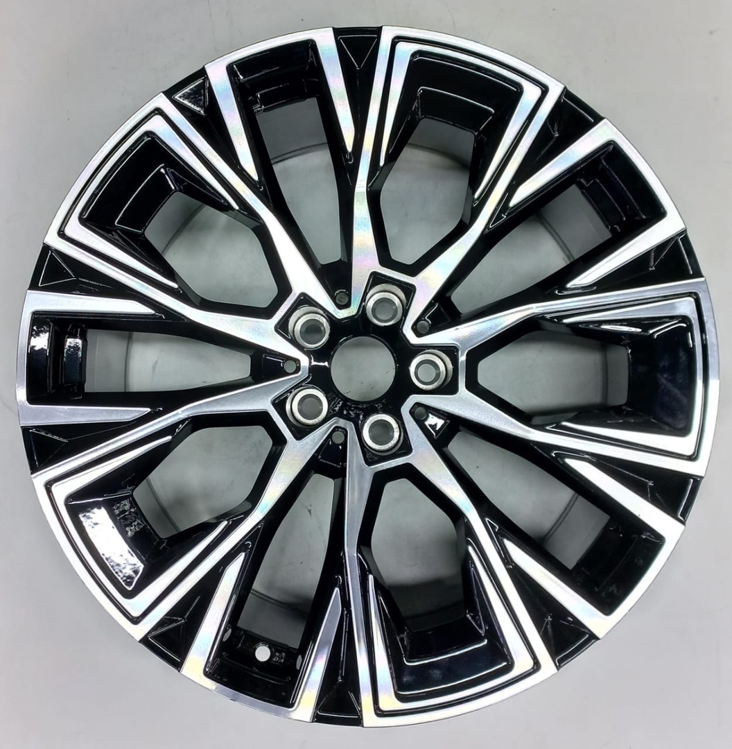 Wheels 2009 8.5/9.5x20/5x112 D66.6 ET41.25 черный, серебристый