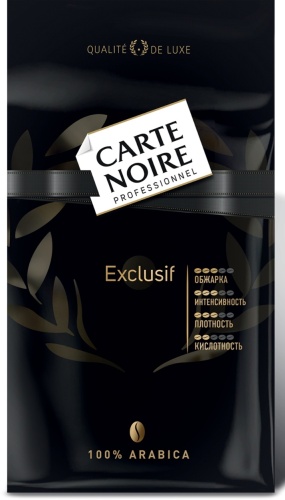 Кофе Carte Noire Exclusif зерновой арабика 1000 г