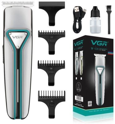 VGR Professional триммер V-008 серебряный