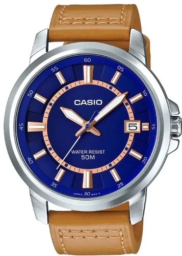 Кварцевые CASIO MTP-E130L-2A2 сталь