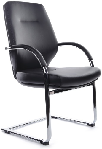 Офисное кресло RV DESIGN Alonzo-CF Black, черный