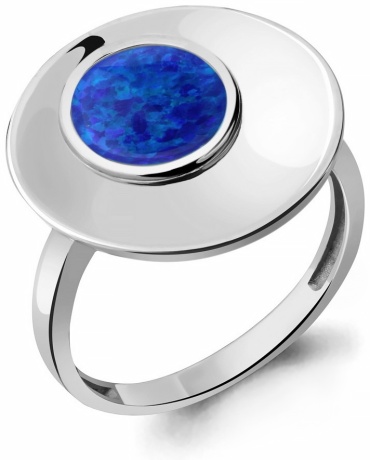 AQUAMARINE 6949995 размер 20 вес 3.3 г серебро, опал