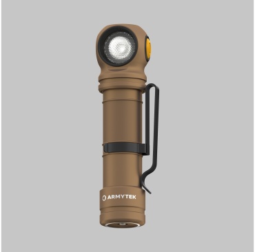 Фонарь Armytek Wizard v4 C2 Pro Max Sand налобный бежевый