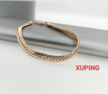 Xuping длина 19 см медицинское золото, без вставок