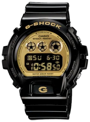 Кварцевые CASIO DW-6900CB-1DS пластик