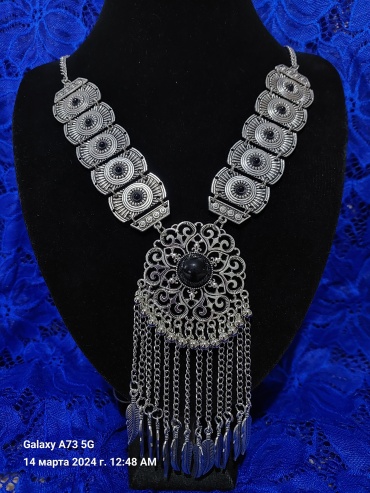 Fashion Jewelry длина 60 см бижутерный сплав, пластик