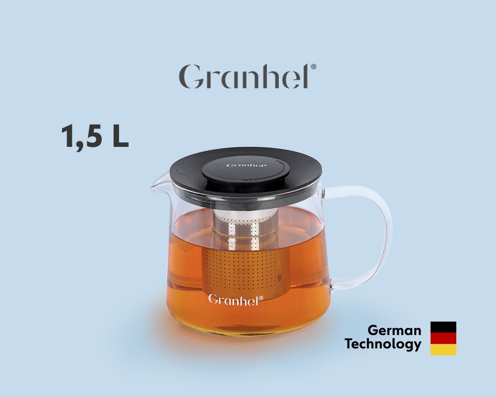 Чайник Granhel GP-006 1.5 л, стекло