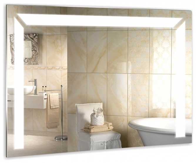 Зеркало настенное Mixline 75x53 см