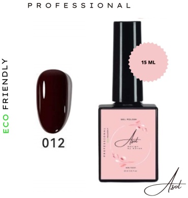 Asol гель-лак Classic 012 глянцевое 15 мл