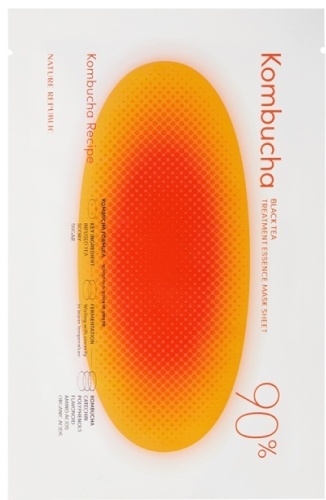 Маска для лица Nature Republic тканевая Kombucha Black Tea 1 шт