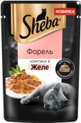 Sheba Sheba кусочки в желе форель 75 г 1 шт