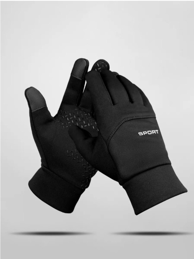 Перчатки Sport Fashion размер 9 черный