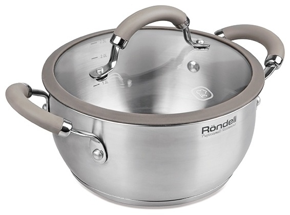 Кастрюля 2.8 л, Rondell Balance RDS-754 сталь