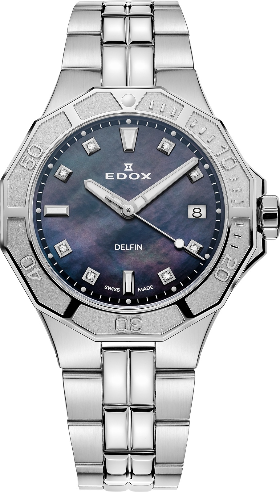 Кварцевые Edox 53020 3M NANND нержавеющая сталь