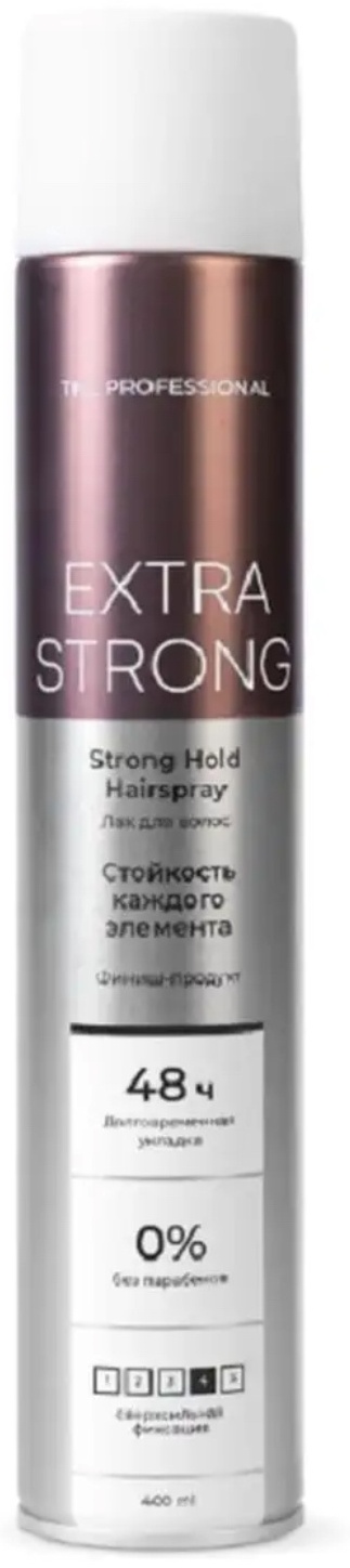 TNL PROFESSIONAL Extra Strong лак сверхсильная фиксация 400 мл
