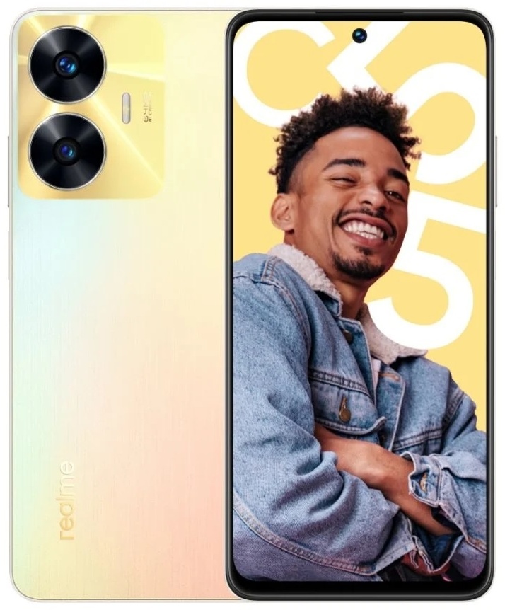 Купить Realme C55 6 ГБ/128 ГБ золотистый в кредит в Алматы – Kaspi Магазин
