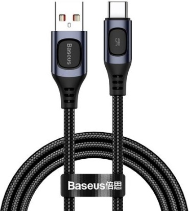 Кабель Baseus USB TypeC (M), 1 м, CATSS-A0G серый