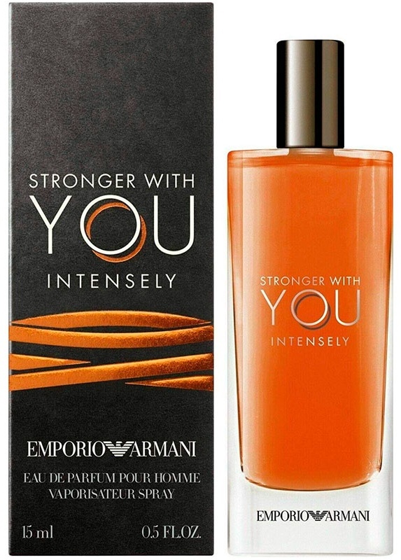 Giorgio Armani Stronger With You Intensely парфюмерная вода EDP 15 мл, для мужчин