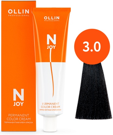 Ollin Professional N-JOY 3 крем-краска 100 мл