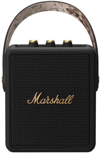 Marshall Stockwell II Black and Brass черный, золотистый