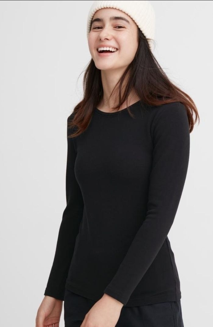 Джемпер Uniqlo черный
