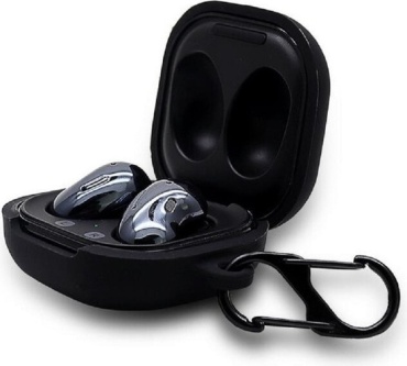Чехол для Samsung Galaxy Buds Live, Galaxy Buds Pro черный