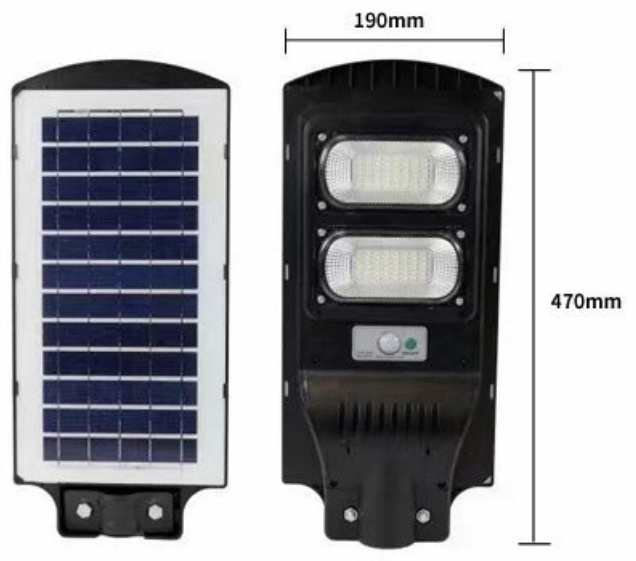 Прожектор на дуге крепления, на кронштейне SOLAR BEAM 100 Вт, холодный белый