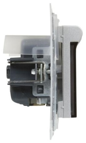 Legrand встраиваемая LEGRAND SUNO, электрический цвет алюминий