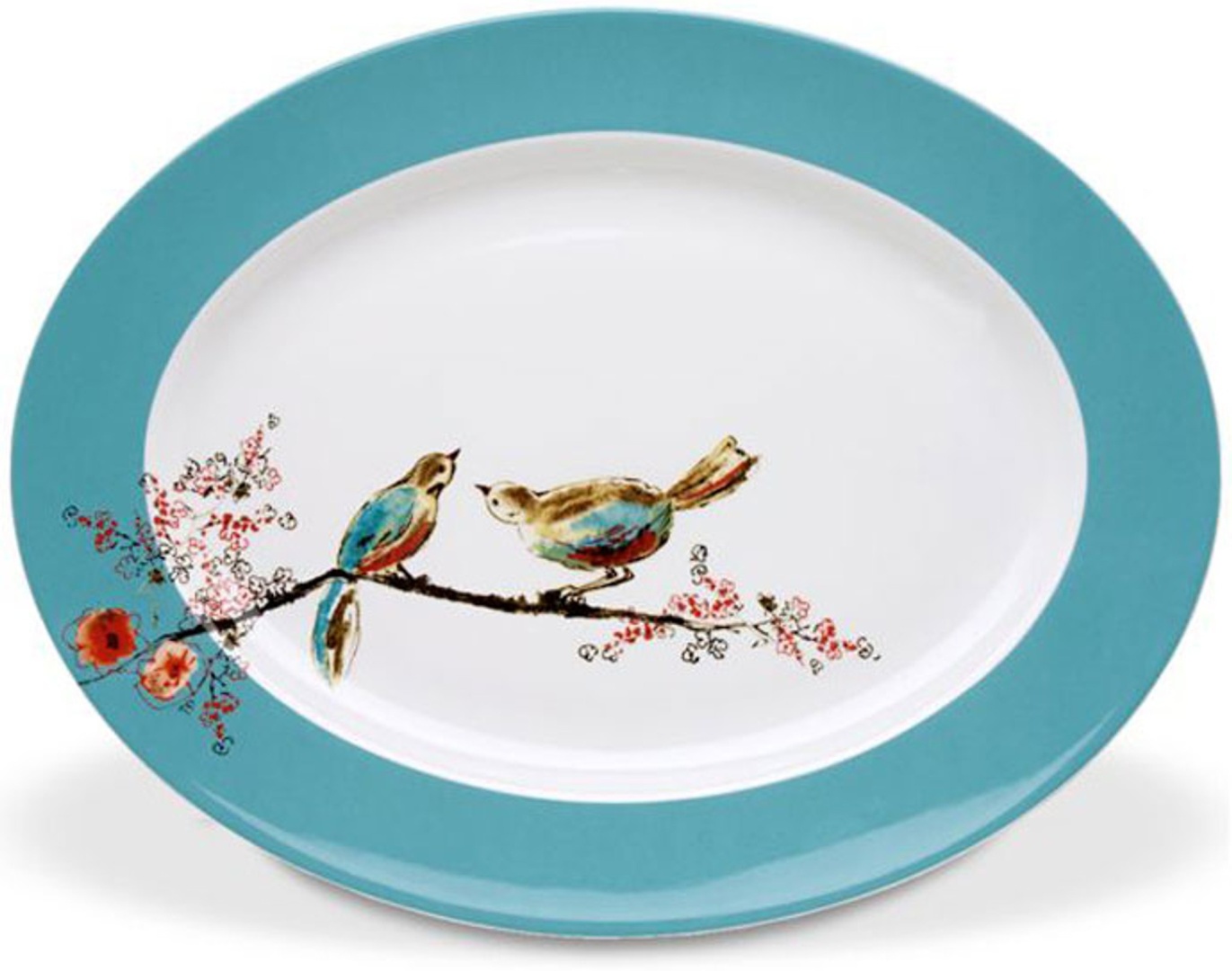 Блюдо Lenox CHIRP 40.6х31.6 см, фарфор, 1 шт