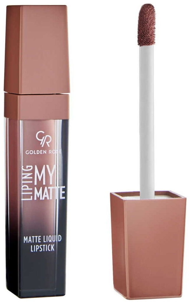 Купить GOLDEN ROSE My Matte Lip Ink жидкая помада коричневый №03 в ...