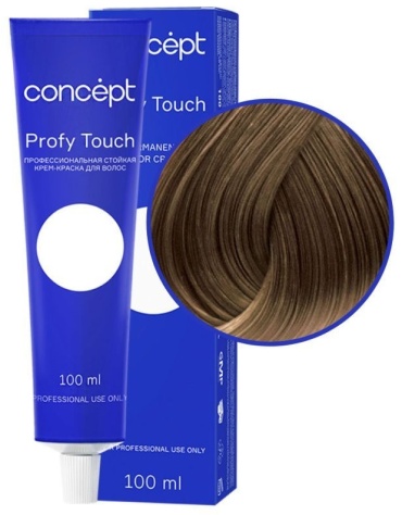Concept Profy Touch 6.1 пепельно-русый крем-краска 100 мл