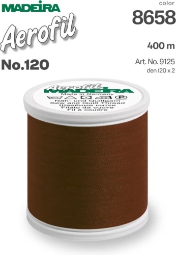 Нить универсальная Madeira Aerofil №120 400 м 9125-8658