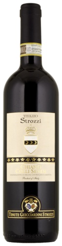 Вино Strozzi Chianti Colli Senesi сухое красное 13.5% 0.75 л
