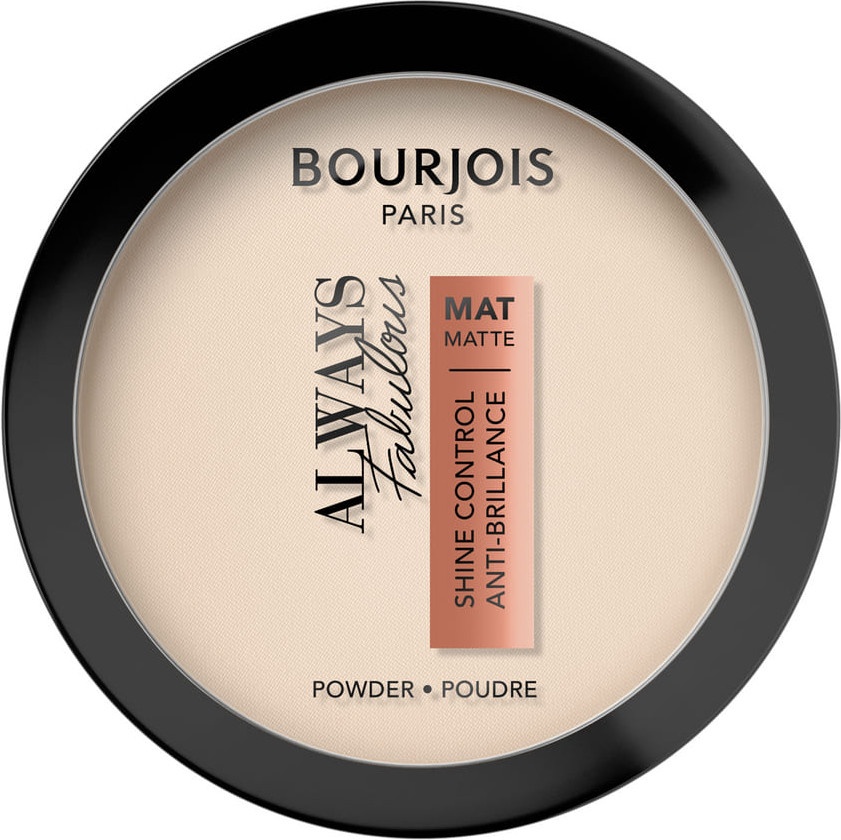 Bourjois Пудра д/лица Bourjois Always Fabulous Shine Control Powder сухая 50 porcelain бежевый