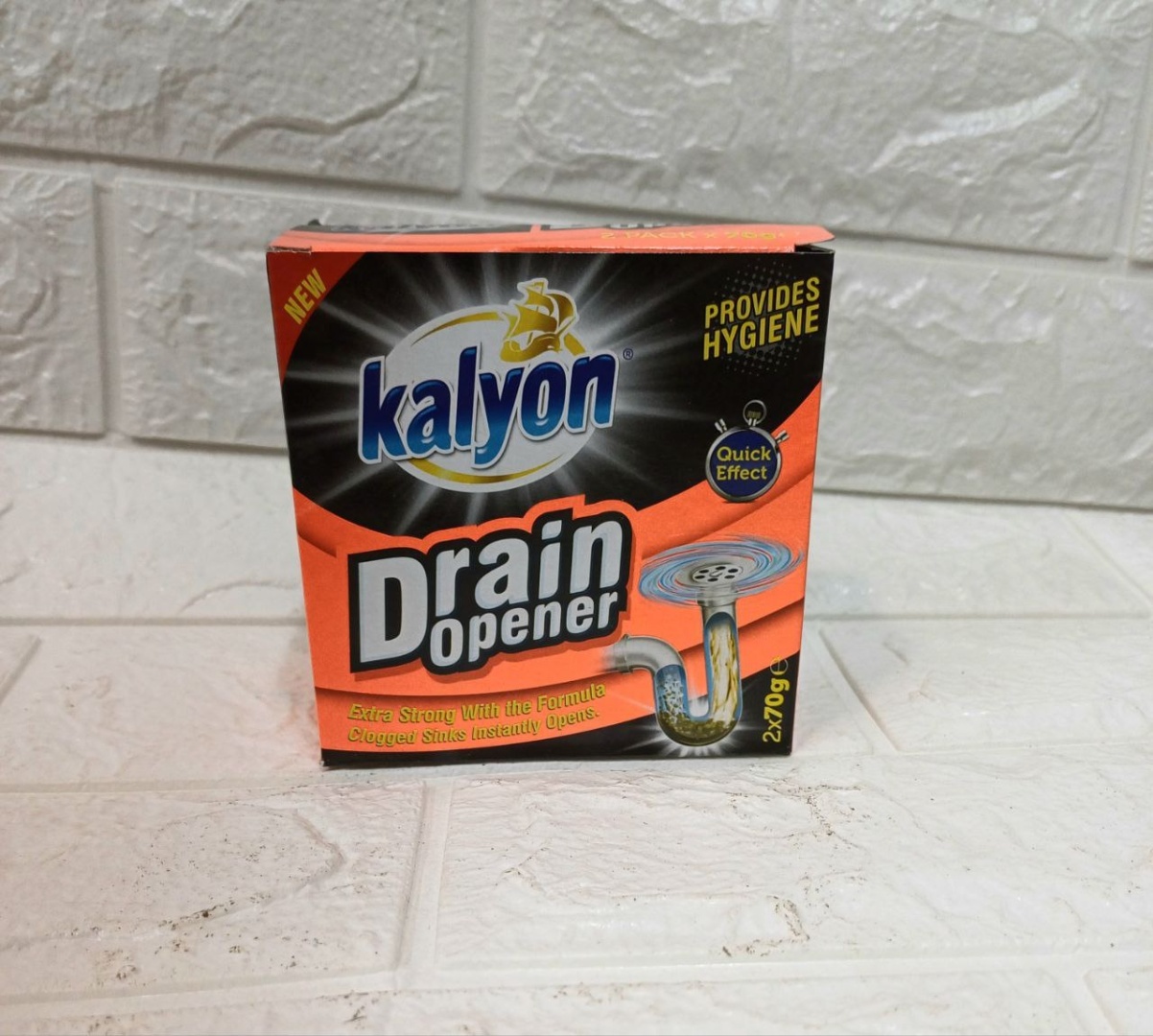 Купить Порошок KALYON Drain opener 0.14 кг в Алматы – Магазин на Kaspi.kz